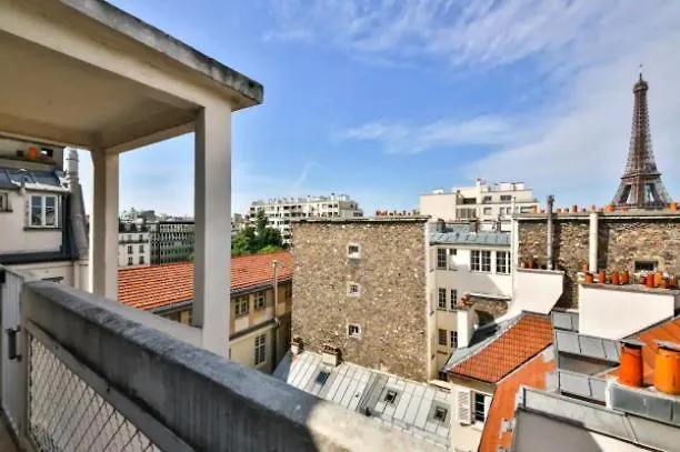 Toits De - Vue Tour Eiffel - By Monpetitfare Apartment *