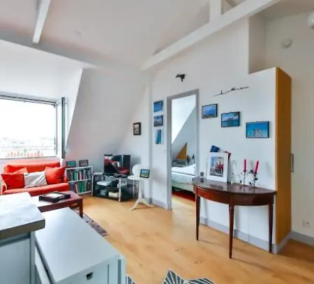 Les Toits De Rue Cler Vue Tour Eiffel Daire *