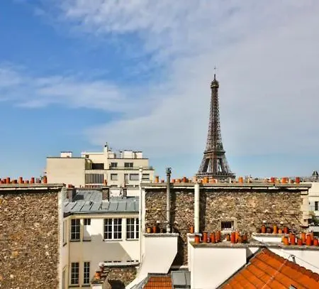 Daire Les Toits De Rue Cler Vue Tour Eiffel